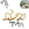 Crimp End Caps Jewelry Findings Slider Clasp Findings Perfect for Jewelry Making