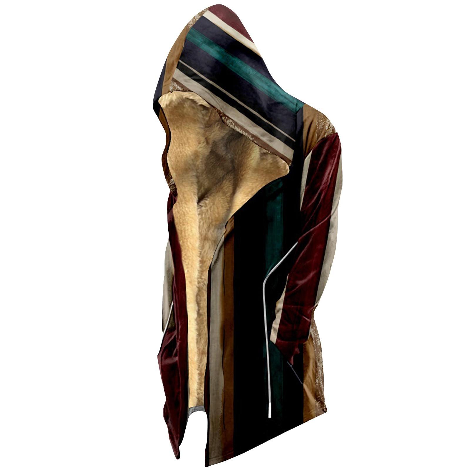 

Чоловіча потовщена оксамитова куртка з кольоровим принтом Чоловіча повсякденна куртка великого розміру на блискавці L червоний