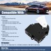 HVAC Heater Blend Door Actuator for 03-09 Chevrolet Trailblazer GMC Envoy | for 03-06 Trailblazer EXT & Envoy XL, Envoy XUV, Buick Rainier, Saab