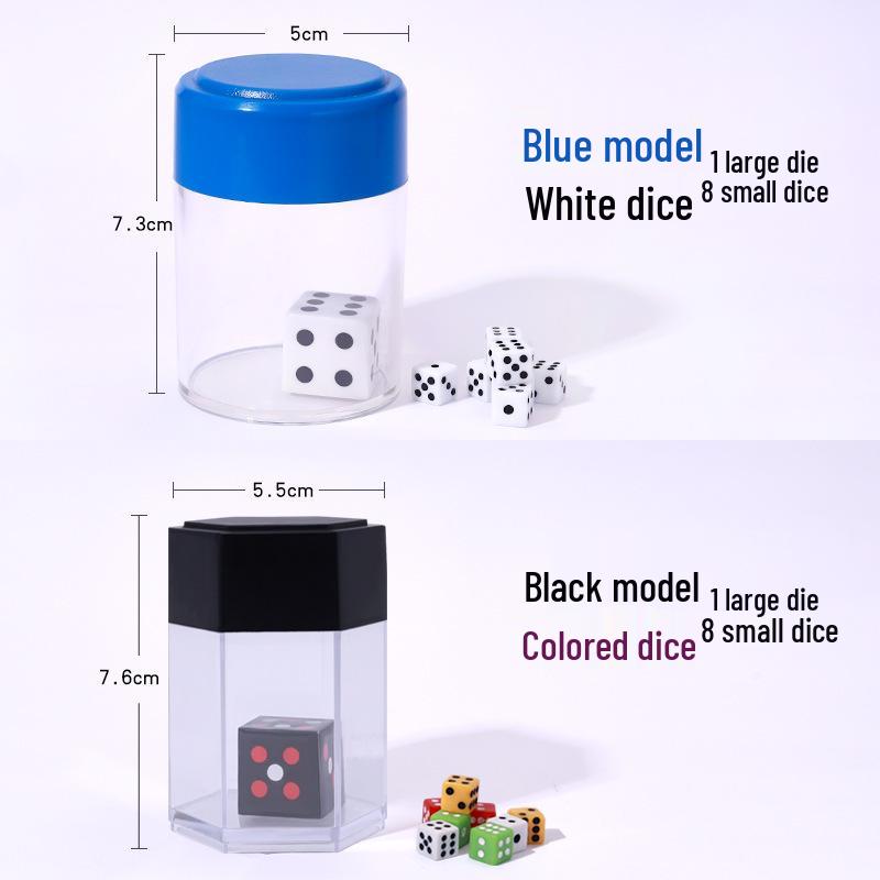 Exploding Dice: Colorful Children's Magic Props for Talent Shows