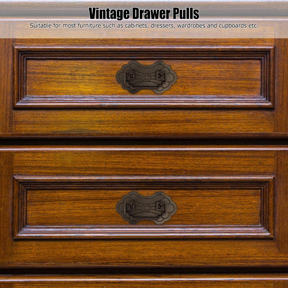 Durable Vintage Drawer Pulls Brass Cabinet Handles Antique Antique Drawer Handle Wardrobe