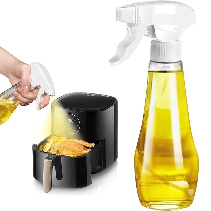 

200ML OLIVIA Oil Sprayer Glass Olive Oil Sprayer Mister Food Grade Olive Oil Spritzer Bottle For Air Fryer Salad BBQ Roasting білий