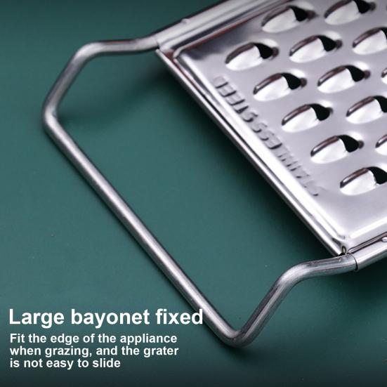 Handlicher Gemüse-Edelstahlschneider Mehrzweckstahl Leicht zu reinigen Manueller Schäler Haushaltswaren