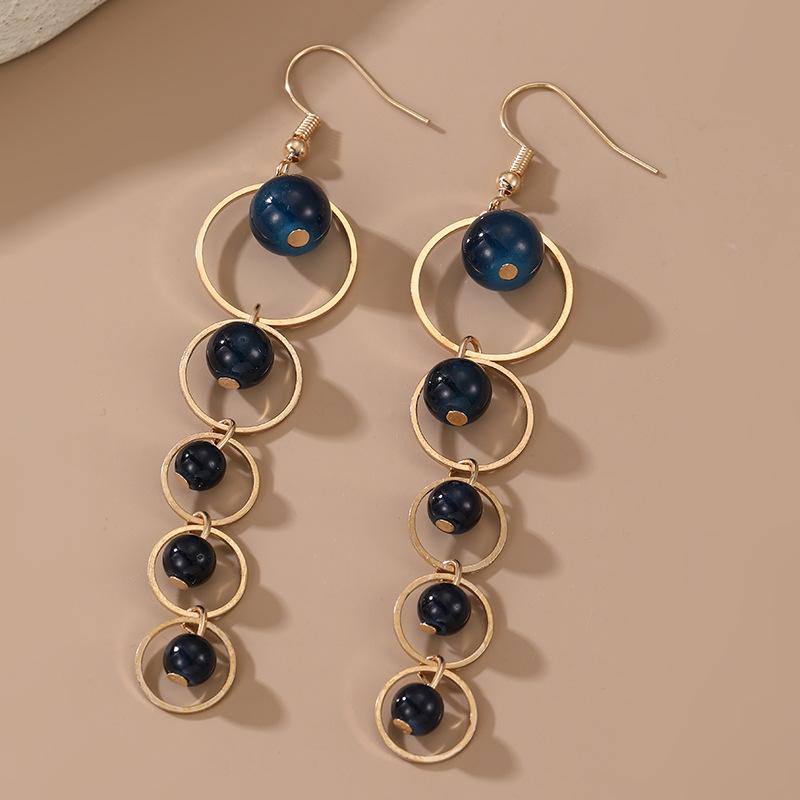 

Модные серьги-подвески для женщин чёрный