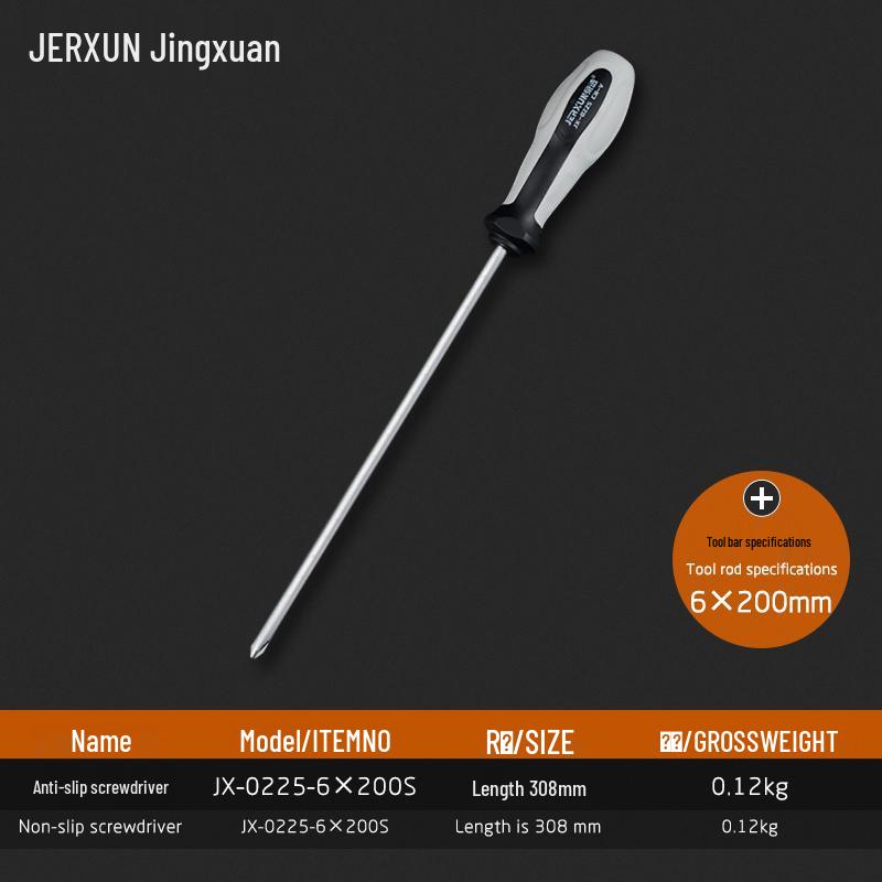 Jingxuan Multifunctional Magnetic Screwdriver Set: Phillips, Slotted, Torx, Super Hard for Electricians