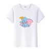 Kawaii Cartoon Dumbo Tops Oversized T-shirts Blouses Tees Summer Short Sleeve Tshirt 90S Loose Clothing Unisex