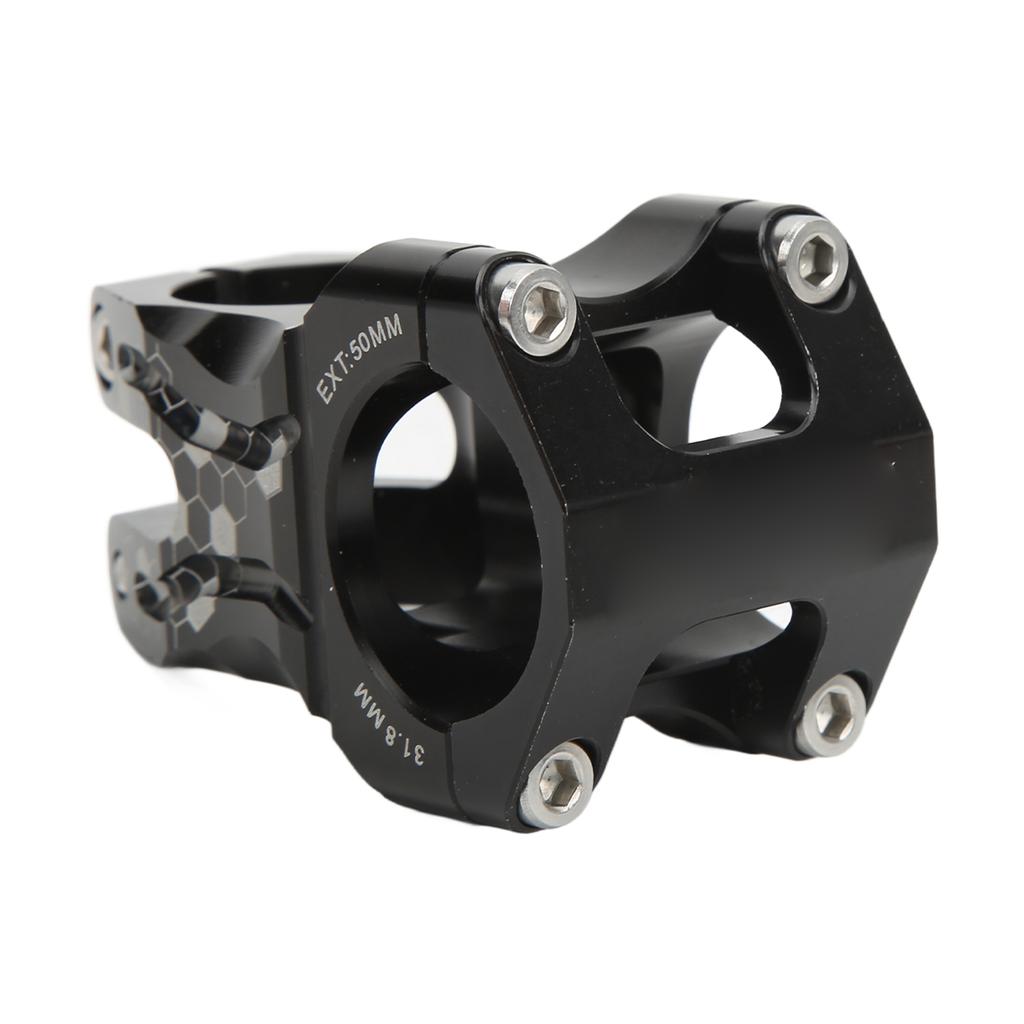 Fahrradvorbau Aluminiumlegierung Fahrrad Schwarz Hohl Kurzer Vorbau Zubehör für Mountainbike Faltrad Fixie Fahrrad Rennrad