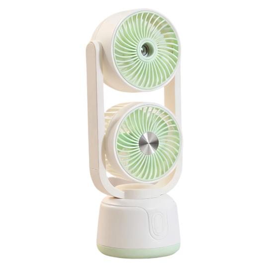 Misting Cooling Fan, Portable USB Handheld Fan with Water Spray, Desktop Mini Fan for Office Home, Personal Humidifier
