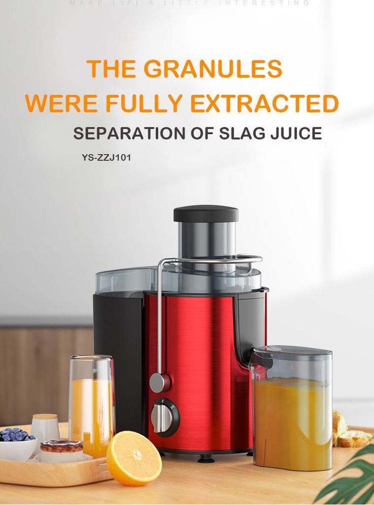 Electric Orange Juicer & Pulp Separator: Fresh Juice Extractor for Fruits