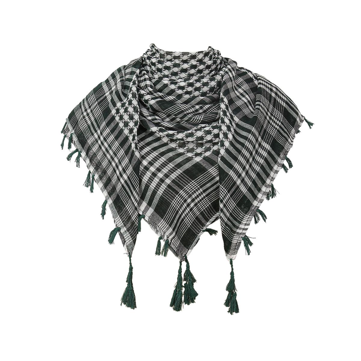 

Новий військовий тактичний пустельний хіджаб шарф мусульманська хустка іслам арабський кефіє головний шийний шарф обгортка для чоловіків і жінок 120x120CM