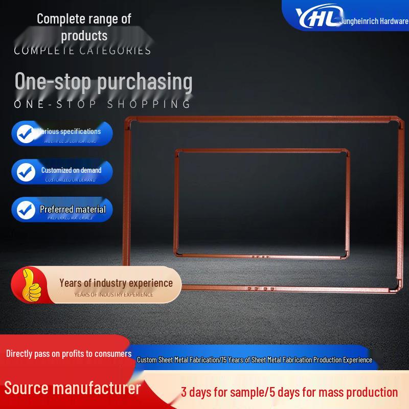 

Aluminum Profile Display Frame & Corrugated Stamping Parts with High-Temp Baking Paint