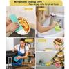 Kitchen Dishcloths, Reusable Paper Towels for Counter and Dishware - Eco-Friendly Cellulose Sponge Cloths