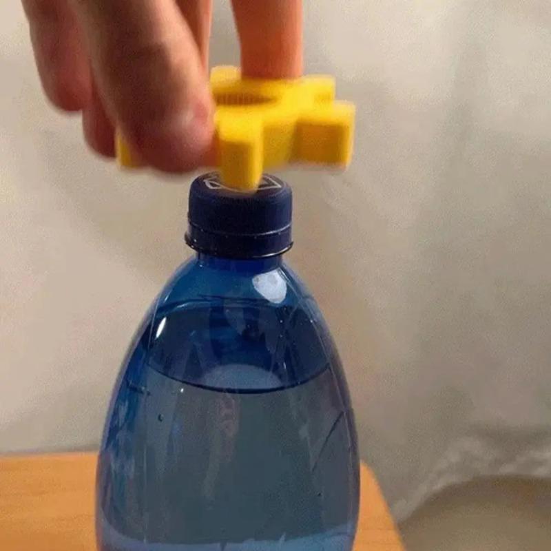 Unique Multifunctional Bottle Opener Plastic Rotary Bottle Opener Bar Household Kitchen Rotary Bottle Opener Kitchen Tools