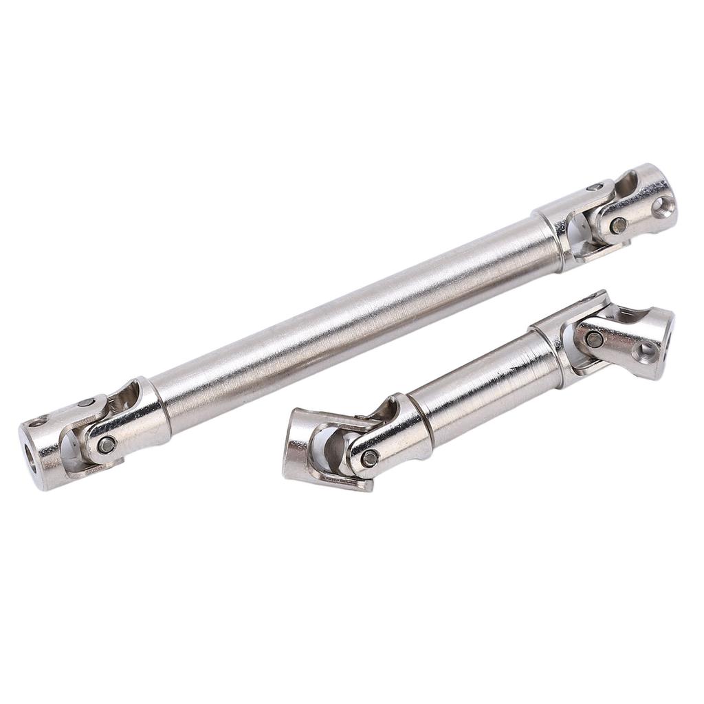 2 Stück RC Mittlere Antriebswellen Set CNC Stahl für AXIAL SCX24 JT Gladiator 124 Crawler Auto