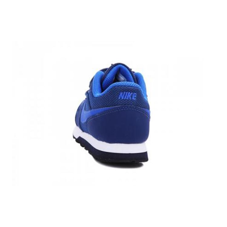 Nike MD Runner 2 Slip-Resistant Shock Absorbing Durable Breathable Low-Top Walking Shoes Baby Shoes Dark-Blue 806255-405