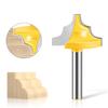 Molding Router Bit Edge-forming Router Bit Door Knife Tenon Cutter Woodworking Tools 6mm 1/4inch Shank