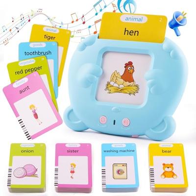 Talking Flash Cards for Toddlers 1-3 Years, 224 Sight Words, Autism Sensory Toys for Autistic Children,Learning Montessori Toys, Educational Preschool