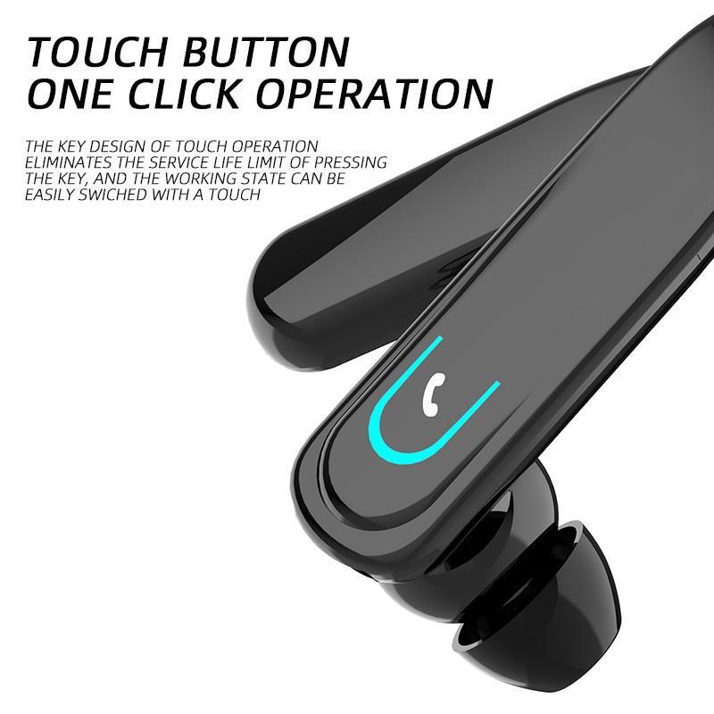 Wireless Bluetooth Earphone Waterproof Sport Earhook Headset Stereo Noise Reduction Headphone In Ear Earbuds with Microphone