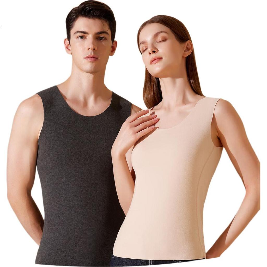 MIIOW [Cashmere Silk Thermal Undershirt] Men's Autumn And Winter Seamless Top Inner Wear, 2025 New Style Men's Thermal Vest