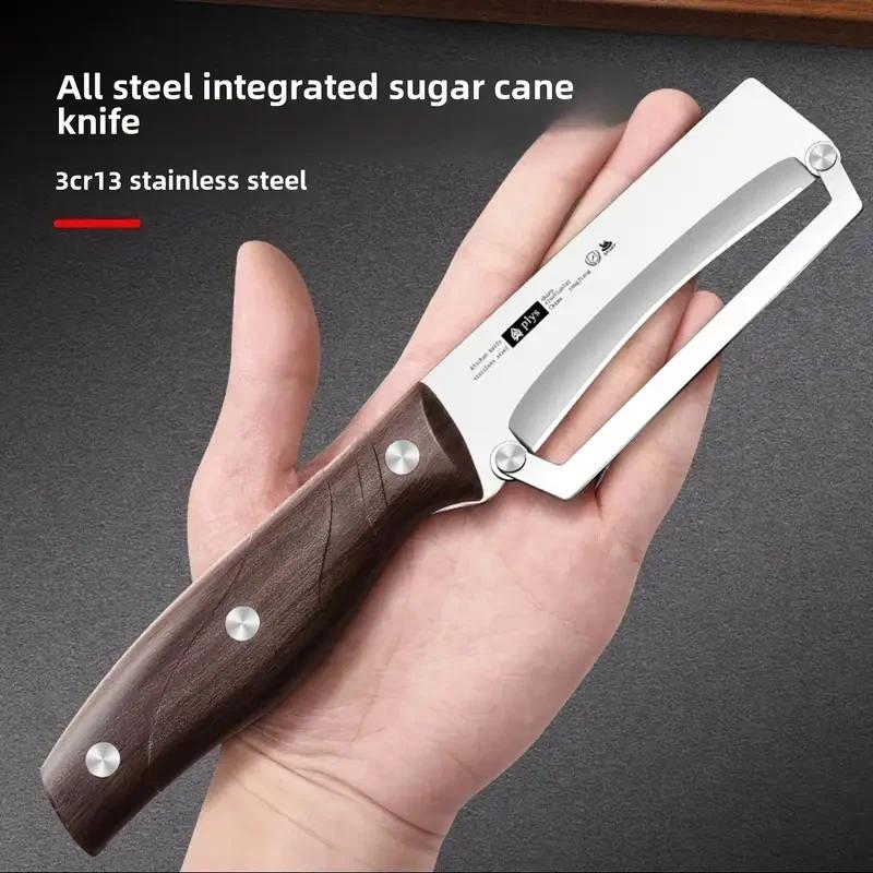 Stainless Steel Kitchen Peeler Green Onion Slicer 3-in-1 Multi-Functional Peeler for Fruits and Vegetables Bottle Opener Peeler