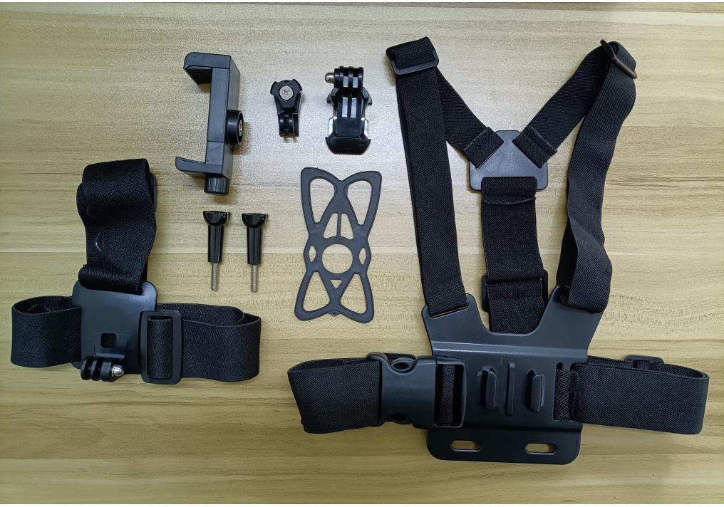 First-Person View Chest Mount Phone Holder for Outdoor Sports & Fishing