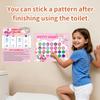 Belohnungsaufkleber-Tabelle für das Töpfchentraining zur Förderung der Toilettengewohnheiten – Aufkleber für Kinder, Jungen und Mädchen