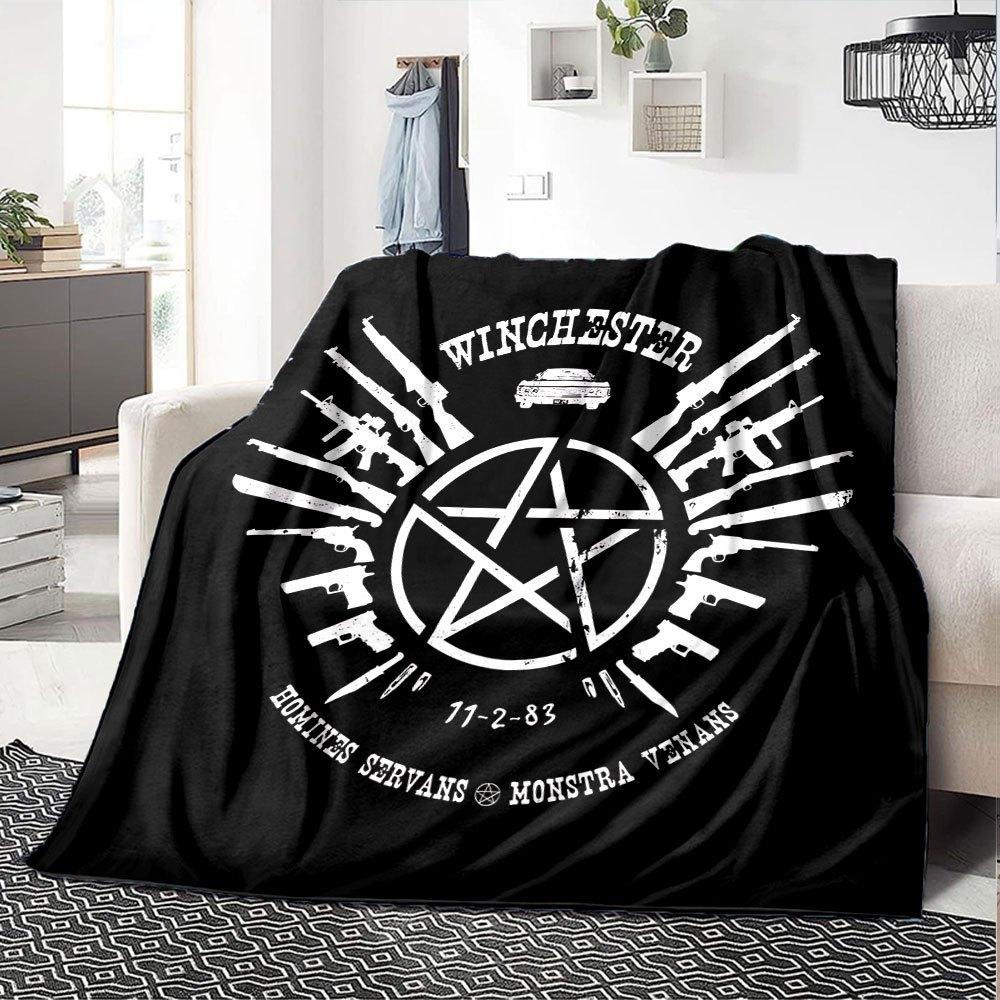 1pc Supernatural 14 Blanket Soft Warm Throw for Home, Office, Travel All Season Cozy Bedding Gift, Office Cozy Accessory