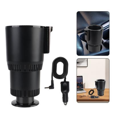 Affichage de la température de conservation de la chaleur Bouilloire de réfrigération Porte-gobelet de refroidissement/chauffage pour voiture Tasse intelligente portable Chauffe-eau pour bouteille CC 12V