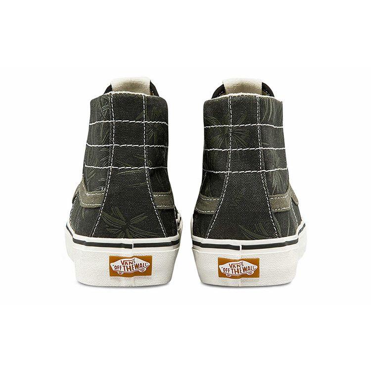 Vans Sk8-Hi 38 Decon SF Eco Theory - Black Palm Unisex Sneakers Marshmallow VN0A4UWNB73