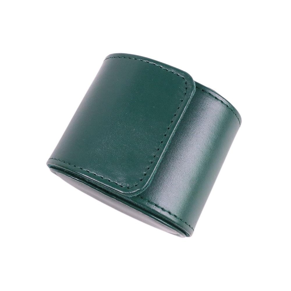 Vintage Leather Watch Roll Travel Case Single Watch Watch Bag Wristwatches Protection