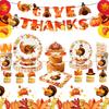 Thanksgiving Themed Party Supplies Birthday Decorations Party Arrangements Props Paper Plates Paper Cups Tablecloths Paper Towels