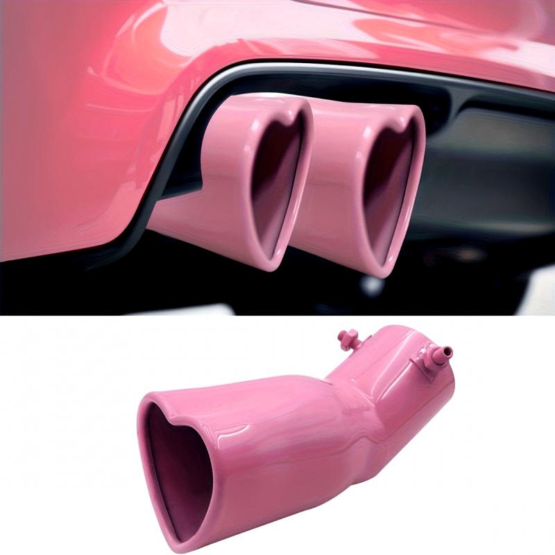 2.5-inch air inlet for car exhaust pipe, modified tailpipe for General Motors exhaust pipe, stainless steel muffler tip for tail