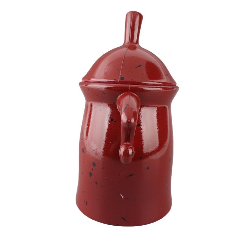 Canister With Attitude Drop Resistant PVC Durability Food Canisters With Lids Desktop Cup Ornament For Halloween