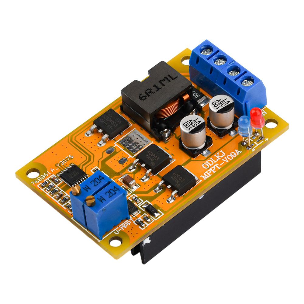 6A MPPT Solar Panel Regulator Controller Solar Charging Control Panel Battery Charging 4.2-28V Adjustable CC CV Auto Switch