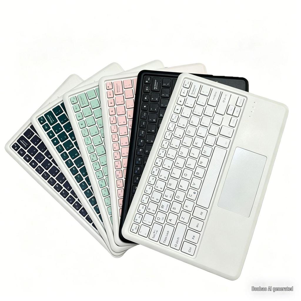 12.9" Bluetooth Backlit Touchpad Keyboard for iPad - Ultra-thin, Portable, Silent Wireless Keyboard for Tablet and Office Use