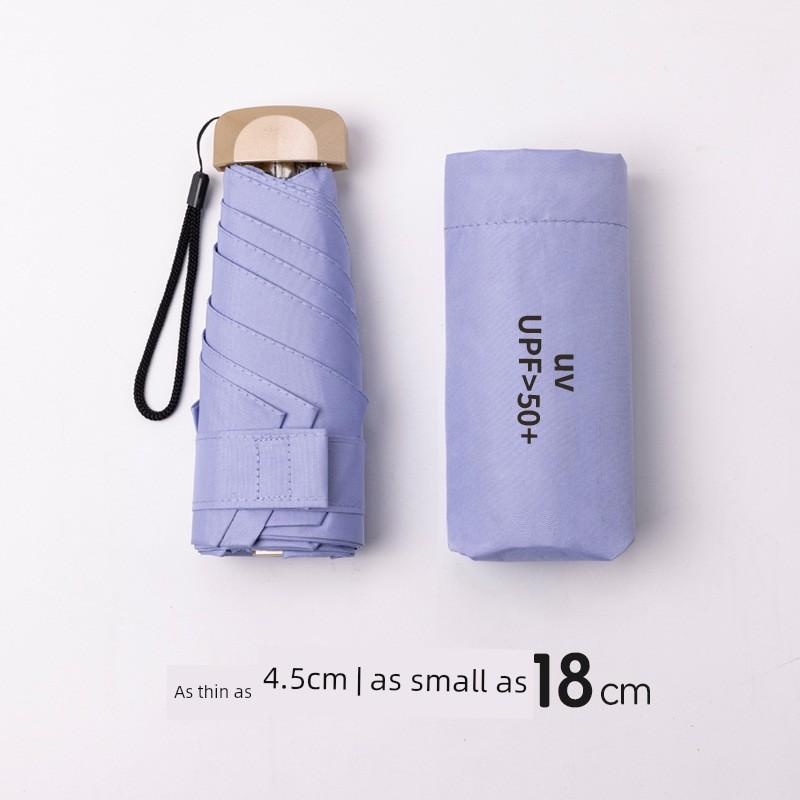 Dual-Use Umbrella for Women, Sun Protection, Uv Protection, Pocket Umbrella, 40% off Flat Sun Umbrellas, Compact Sunshade Umbrella