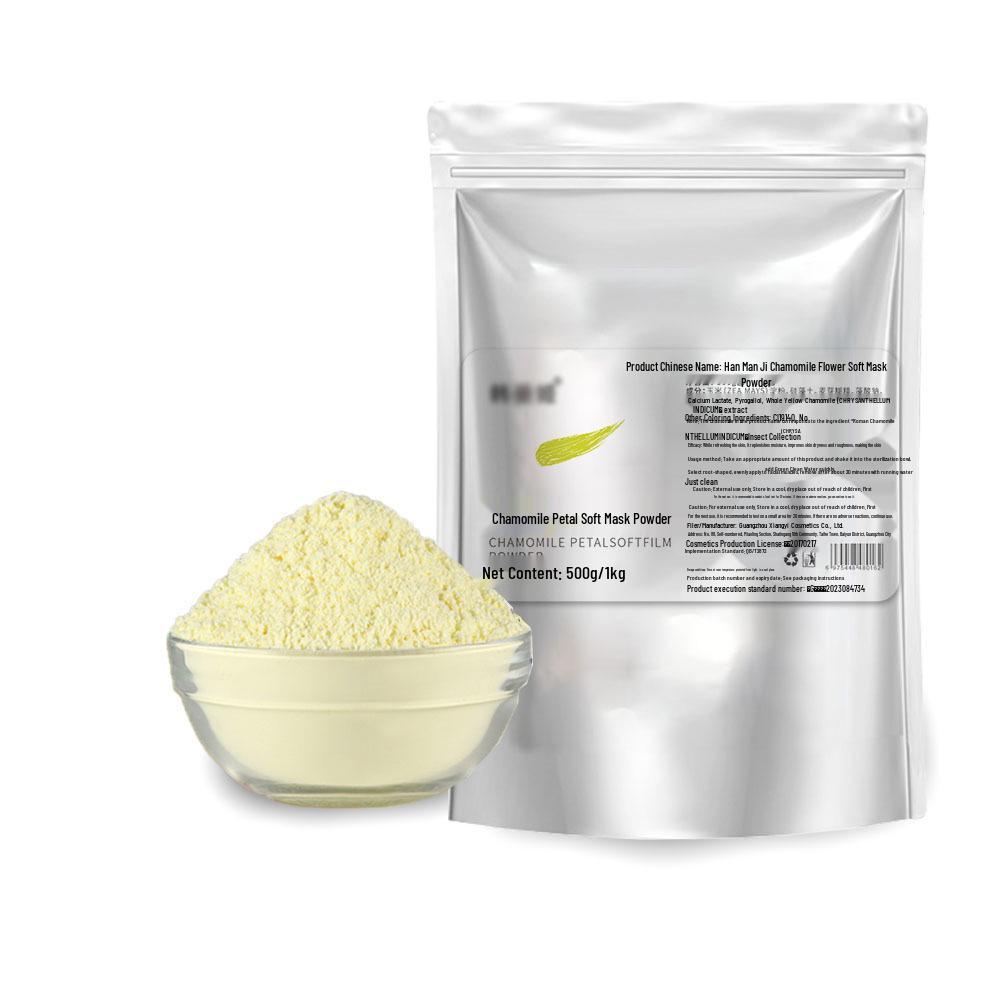 Rose Mint Hyaluronic Acid Collagen Mask Powder – Moisturizing & Hydrating Soft Face Mask