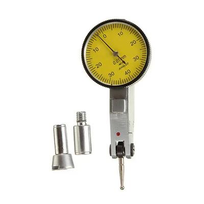 Allsome Dial Test Indicator Precision Metric with Dovetail Rails 0-0.8mm 0.01mm