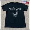 Alice In Chains Rooster Vintage Seattle Grunge Rock Band Music Graphic Tee