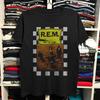 R.E.M. Out Of Time Album Band Black Cotton Tshirt Size S5XL Unisex T-Shirt