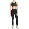 Nike Polka Dot Logo Print Asymmetrical Sports Bra Women Underwear Black DQ5243-010