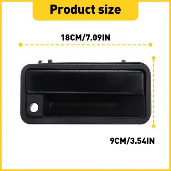 2pcs Front Exterior Door Handle For K1500 Chevrolet 1988-1999 C1500 Chevy EXV