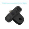 Action Camera Accessories 1/4" Screw Adapter Selfie Stick Adapter Universal Rotating Card Holder Camera Accessories