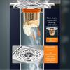Stainless Steel Universal Floor Drain Core Odor Proof Anti Clog Filter For Bathroom Shower Kitchen Use