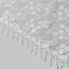 Vintage Lace Flower Hair Scarf Shawl Cute Thin Bandanas for Women Bohemian Chic Style Sweet Headscarf Shawl Pastoral Style