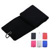Golf Towel Golf Club Towel Pattern Portable Lightweight Gift Soft with Clip Golf Ball Cleaner Towel Microfiber