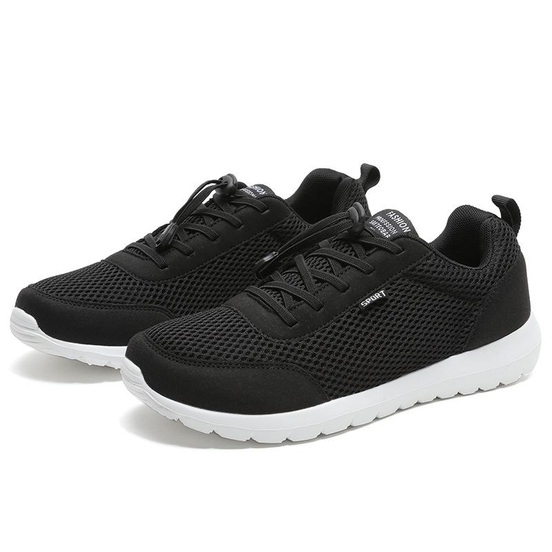 New men's shoes mesh outdoor breathable sports casual shoes fashion fly-woven running shoes men's