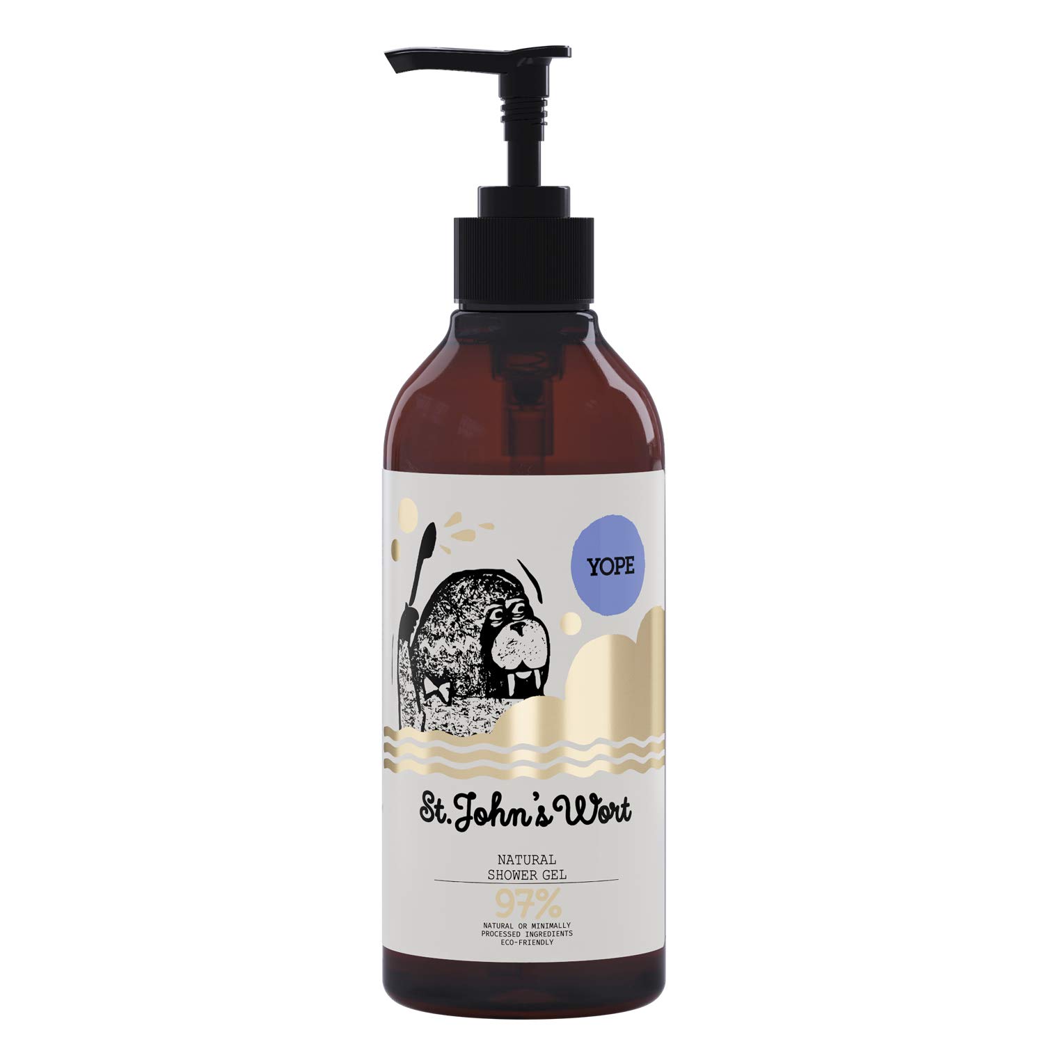 

YOPE Natural Body with a Wort scent to lift your Made with natural Shower gel for dry ECOCERT Soap, 400ml, St. John s spirits. 97% ingredients. skin.