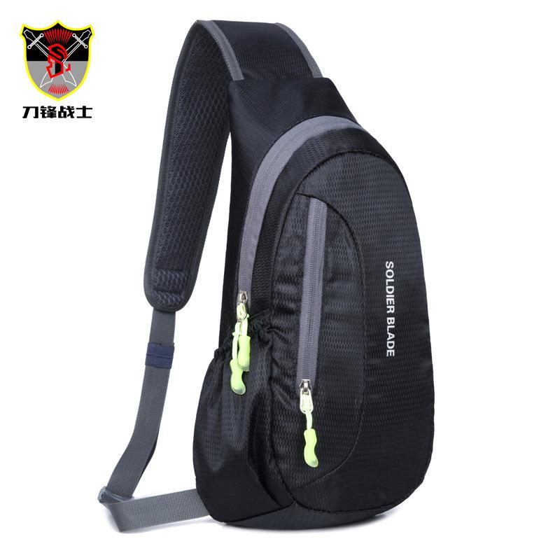 Dual-purpose Chest Bag Outdoor Bike Shoulder Crossbody Bag for Men Outdoor Sports Leisure Bag