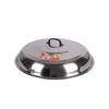 ZISIZ Stainless Steel Extra Tall Wok Lid